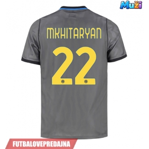 Lacne Muži Futbalové dres Inter Milan Henrikh Mkhitaryan #22 2026-27 Krátky Rukáv - Tretina